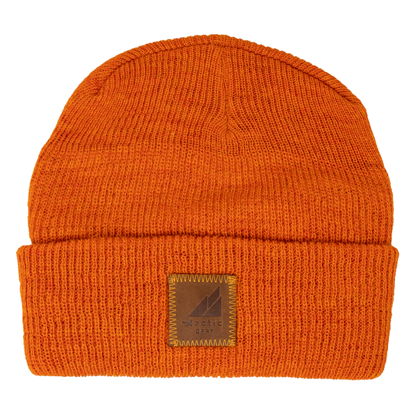 Adult Wool Watch Cap in Orange
