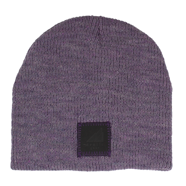 Child Acrylic/Wool Beanie in Purple