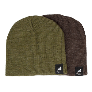 Child Acrylic/Wool Multipack - Green and Brown