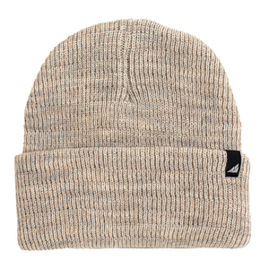 Child Acrylic/Wool Watch Cap in Beige