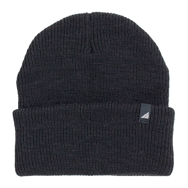 Child Acrylic/Wool Watch Cap in Black