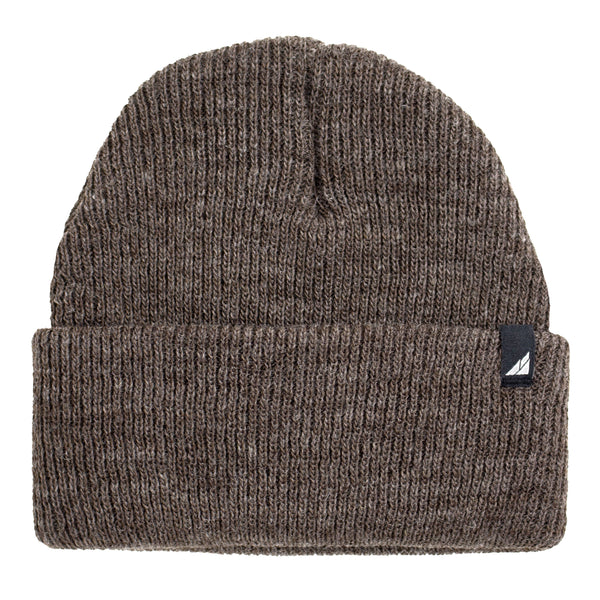 Child Acrylic/Wool Watch Cap in Brown