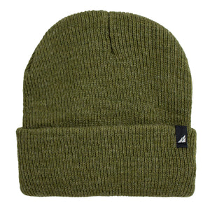 Child Acrylic/Wool Watch Cap in Green
