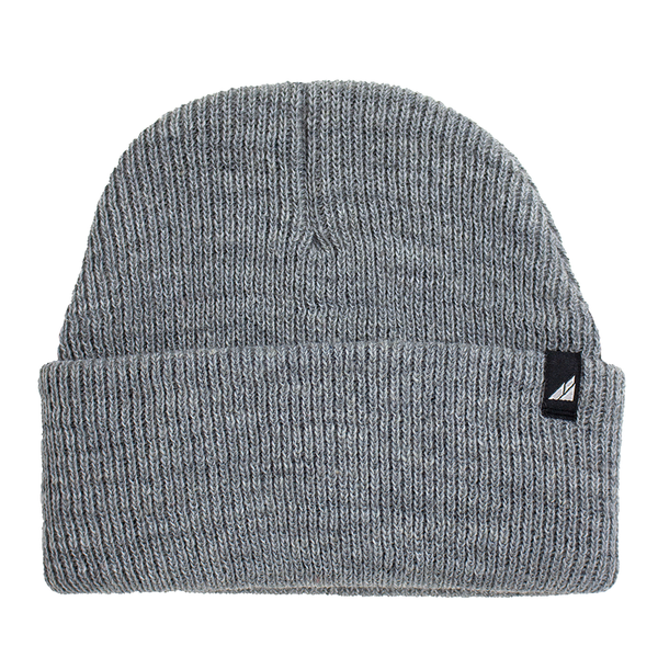 Child Acrylic/Wool Watch Cap in Light Gray