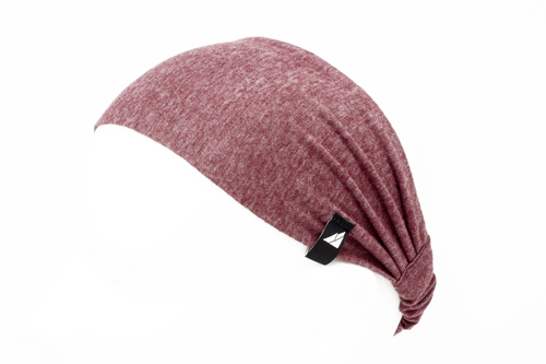 Headband in Maroon