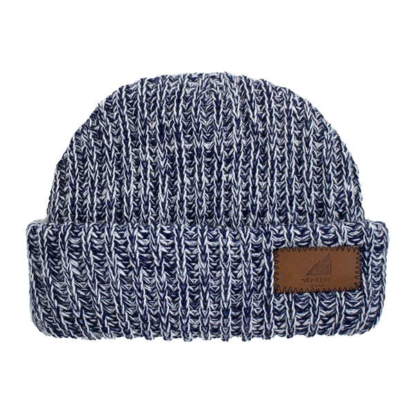 Infant Acrylic Ribbed Cuff in Navy and White