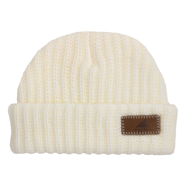Infant Acrylic Ribbed Cuff in White