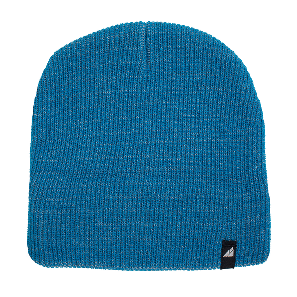 Toddler Acrylic Beanie in Blue and Gray