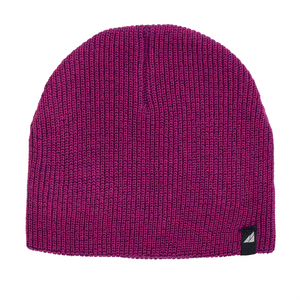 Toddler Acrylic Beanie in Plum and Purple