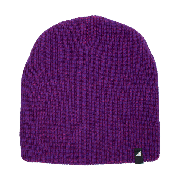 Toddler Acrylic Beanie in Purple and Plum
