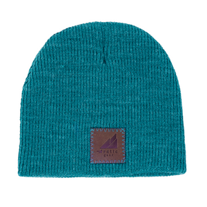 Toddler Acrylic/Wool Beanie in Teal Blue