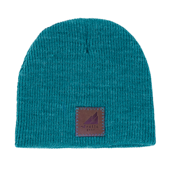 Toddler Acrylic/Wool Beanie in Teal Blue